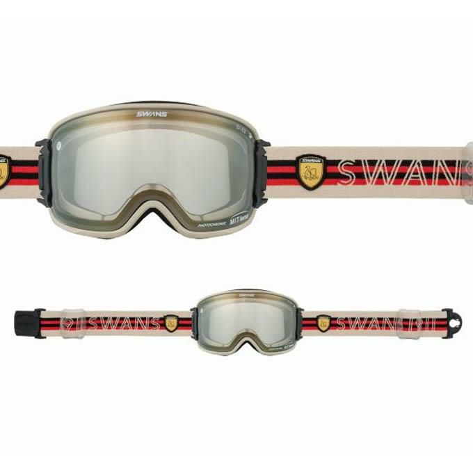 スワンズ SWANS メンズ レディース ゴーグル スキー スノーボード 調光