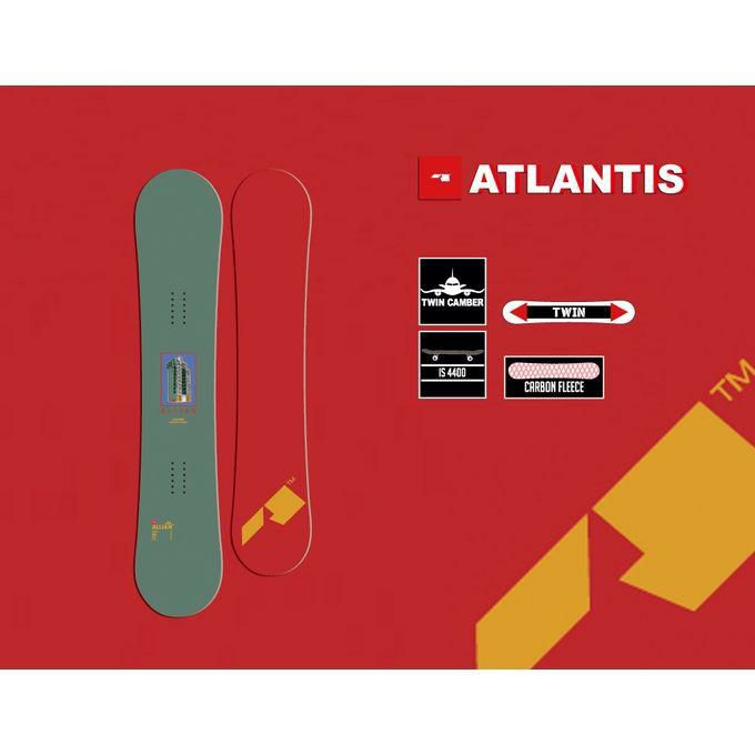 【国内正規品】 アライアン ALLIAN スノーボード メンズ ATLANTIS 2nd Quality 21-22モデル