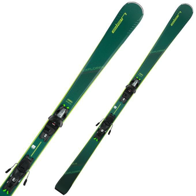 ELAN エラン スキー板 メンズ 【2023-2024】 EXPLORE 6 GREEN LIGHT