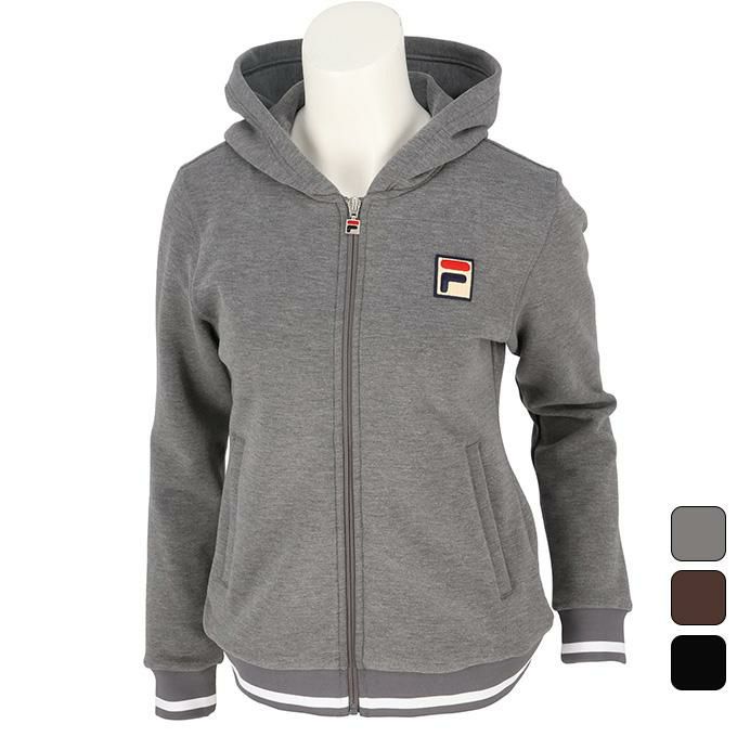 フィラ FILA レディース テニス ウエア トップス パーカー 無地  